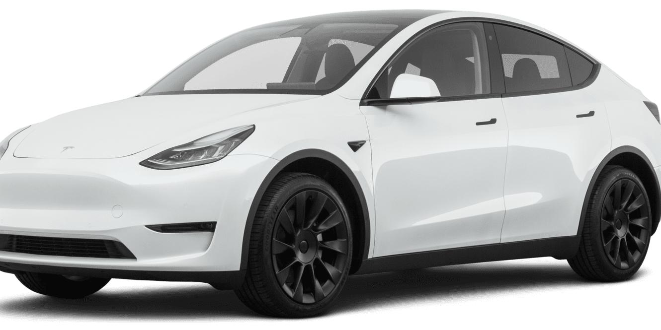 TESLA MODEL Y 2021 5YJYGDEE5MF095785 image